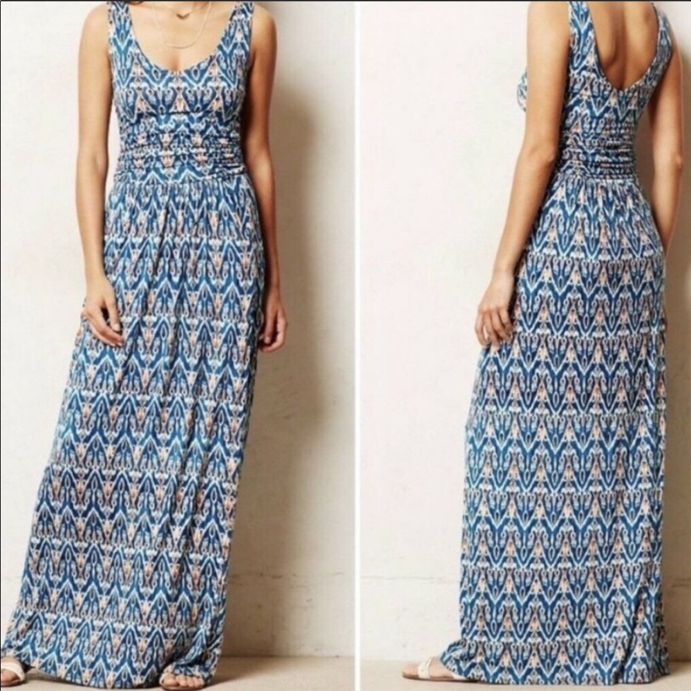 Anthropologie maxi dress